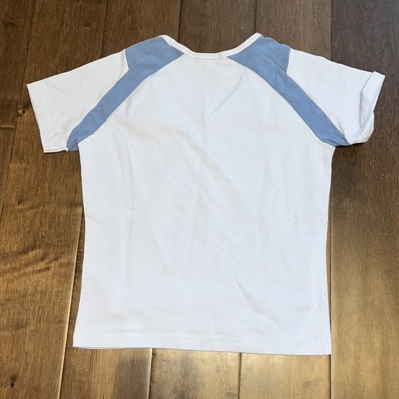 Fila women’s t-shirt, size small, short, light/purple blue - Picture 4 of 4